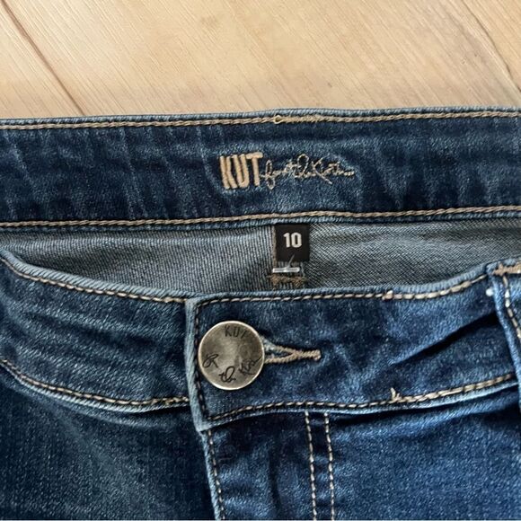Kut from the Kloth distressed denim jeans Size 10 - Picture 3 of 4
